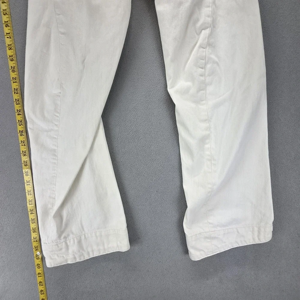 Vintage Levis Engineered Jeans Mens 27x32 White Buckle Back Twisted One Pocket
